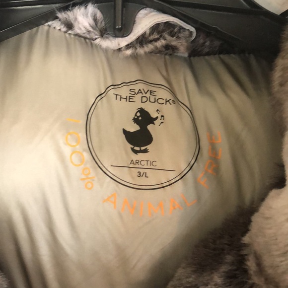 Save the Duck Artic Program Smeg Hooded Parka jacket - Picture 9 of 16